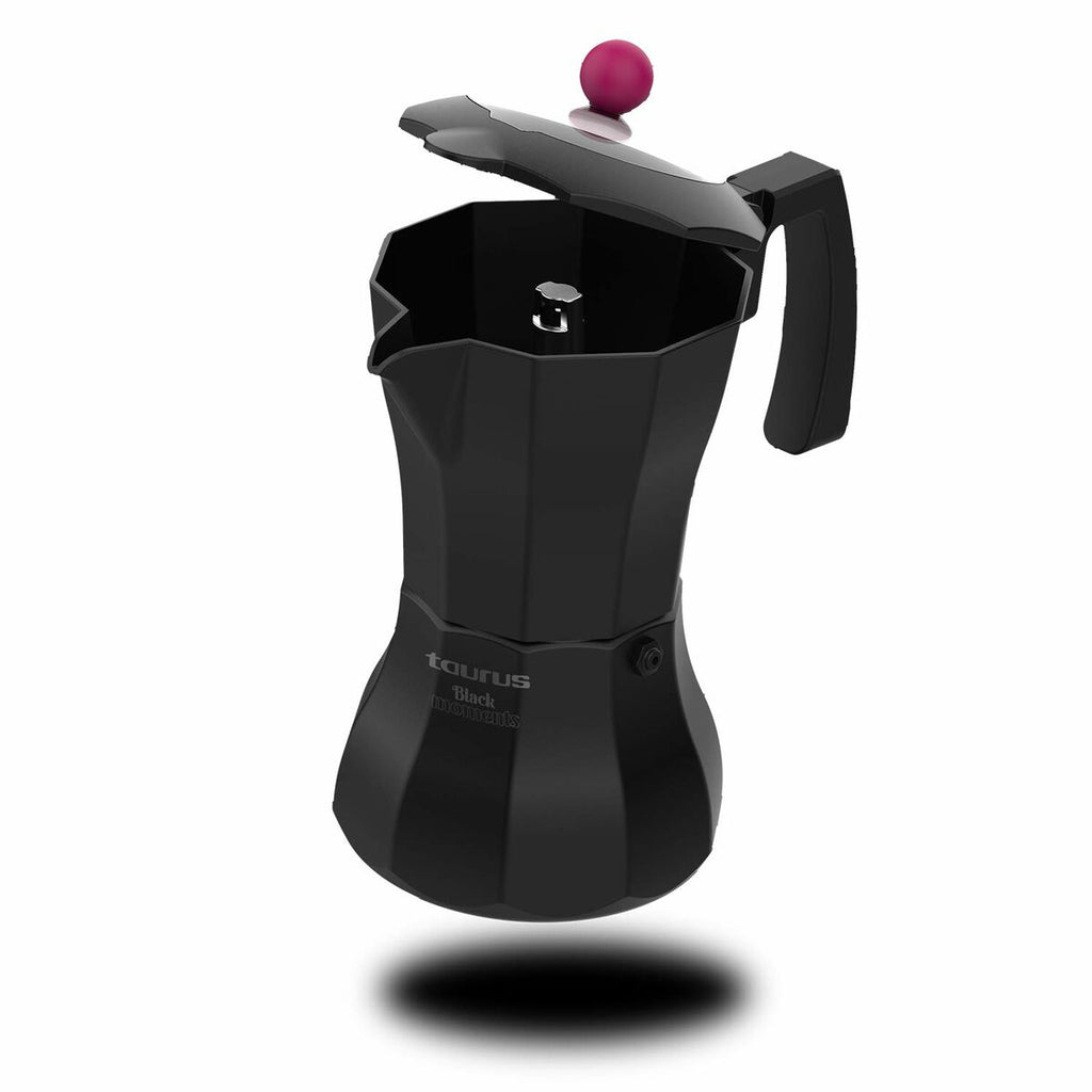 Italienische Kaffeemaschine Taurus KCP9006I 6T Schwarz Aluminium 6 Tas
