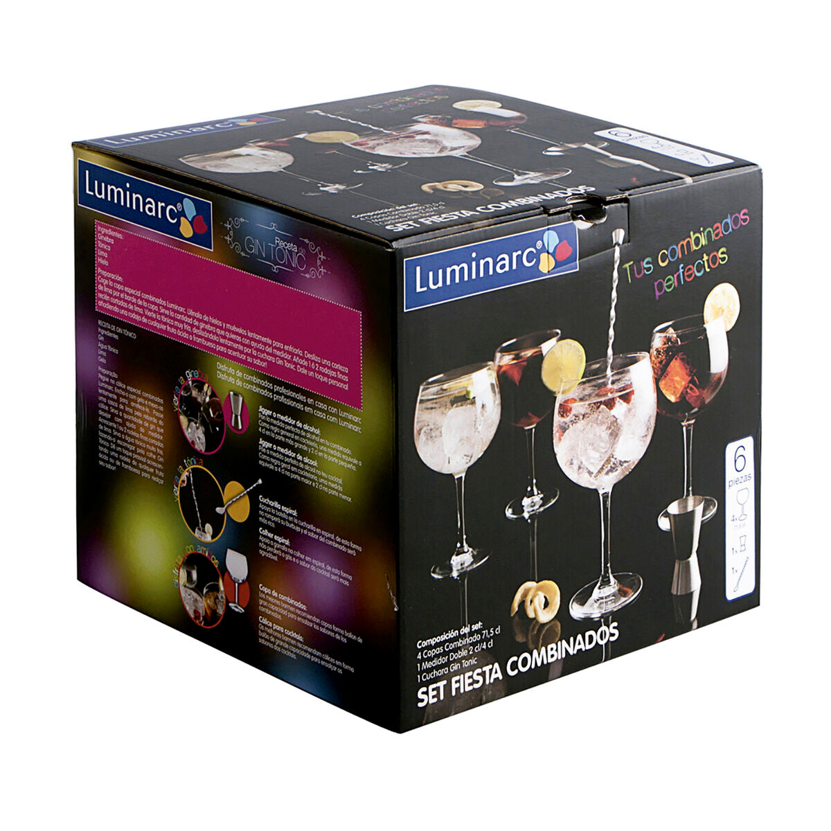 6 bunte Cocktailgläser – Mixen Sie Freude!