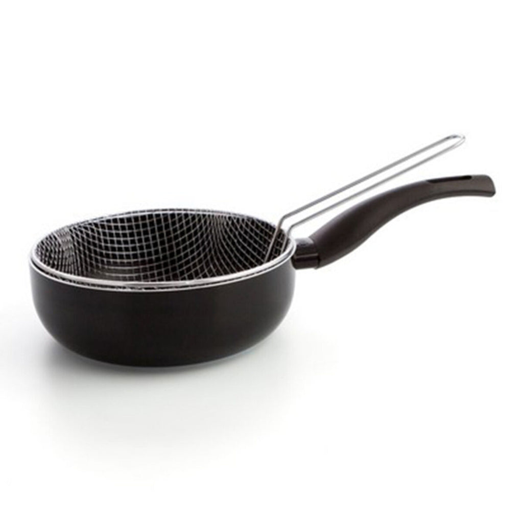 Bratpfanne mit Korb Quid Hydra Schwarz Metall Bakelit – LuxeStyle Schweiz