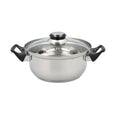 Topf mit Deckel Quid Habitat Stahl 18 x 8,5 cm