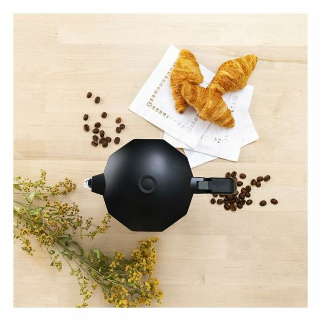 Grüne Metall Kaffeemaschine – Eleganter Kaffeegenuss – Ansicht 2