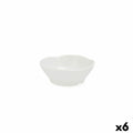 Schüssel Quid Select Weiß Kunststoff 12,5 x 12,5 x 4,5 cm (6 Stück)