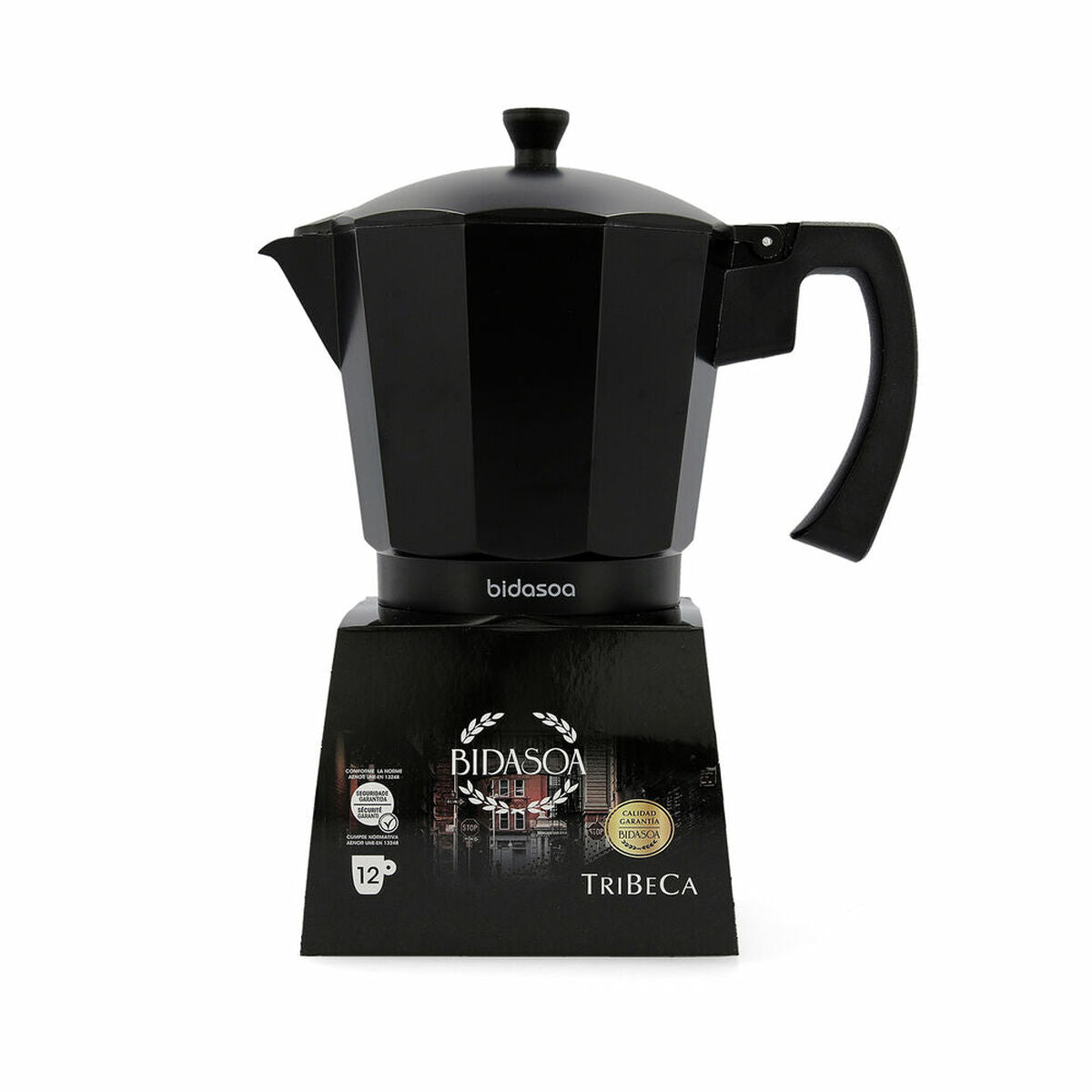 Italienische Kaffeemaschine 12 Tassen – Für echten Genuss – Ansicht 2