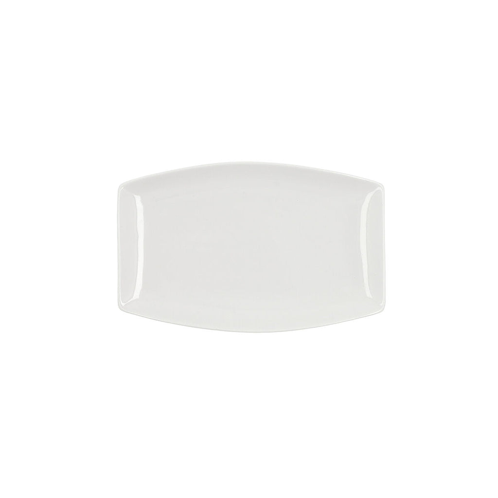 Kochschüssel Quid Gastro karriert aus Keramik Weiß (25,2 x 16 x 2 cm)