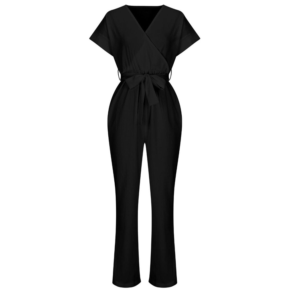 Einfacher Jumpsuit mit Tasche
