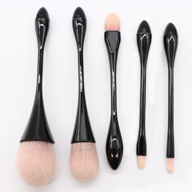 5-teiliges Make-up Pinselset „Small Waist“ – Bild 3 | LuxeStyle