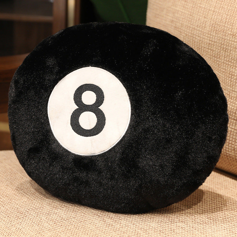 Black Eight Billiards Plüschkissen – Bild 6 | LuxeStyle