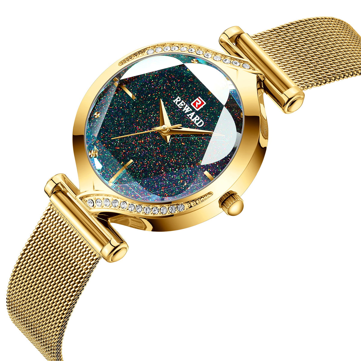 Diamant-Uhr mit Sternenanzeige – Bild 2 | LuxeStyle