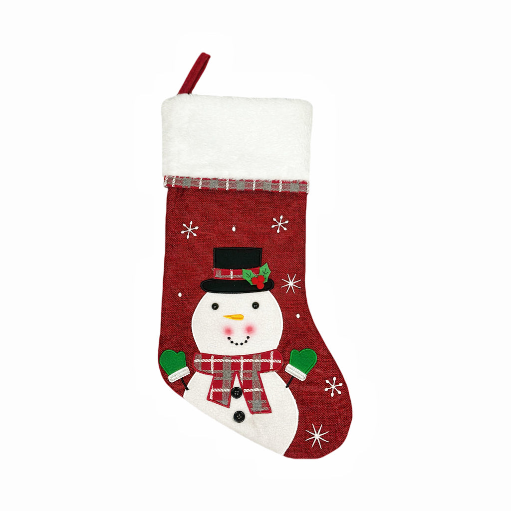 Weihnachtsstrumpf-Geschenkbeutel Anhänger | LuxeStyle