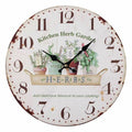 Wanduhr Kitchen Metall (5 x 28 x 28 cm)