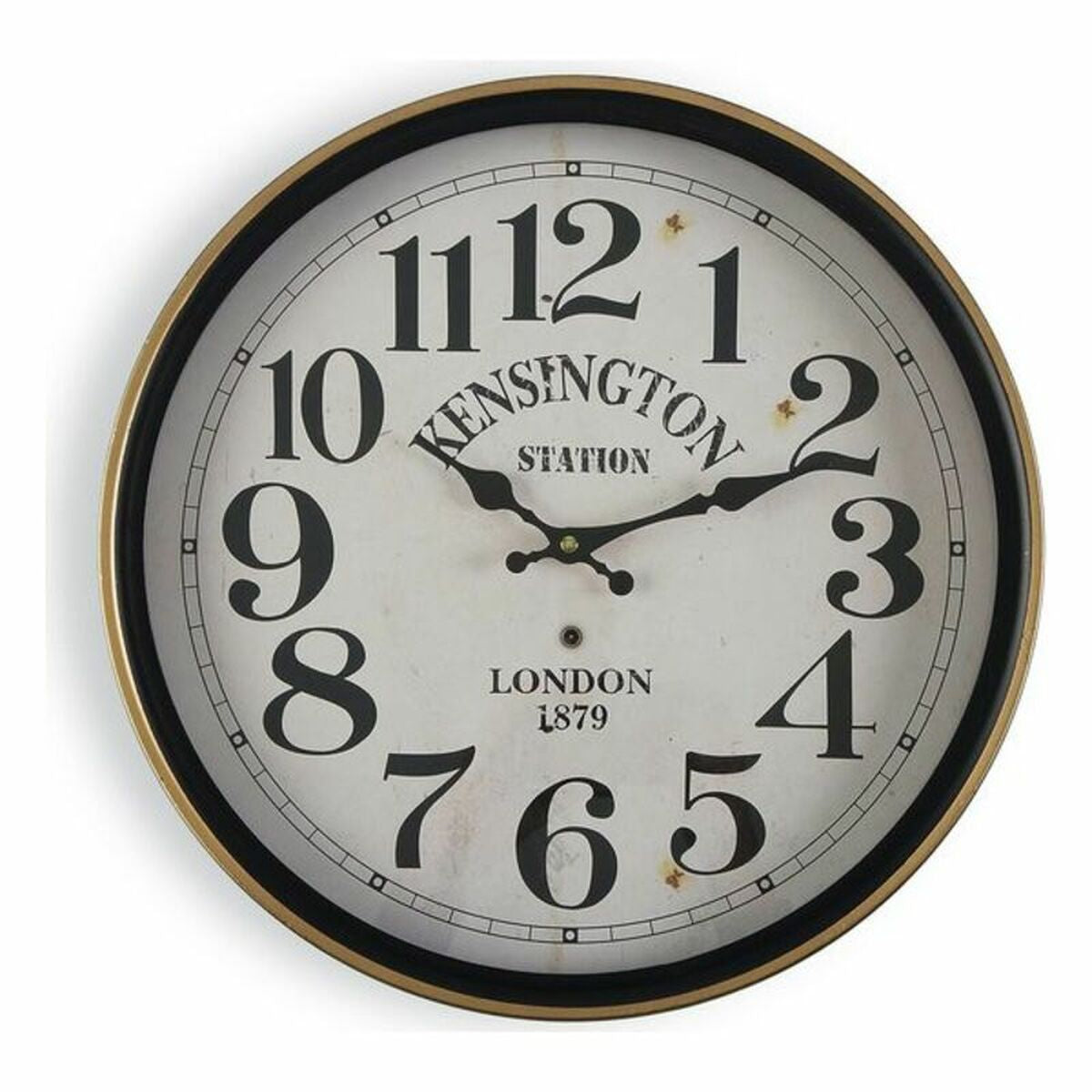 Wanduhr Versa Metall (40 x 7,5 x 40 cm)