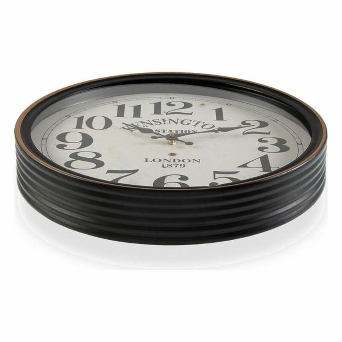 Wanduhr Versa Metall (40 x 7,5 x 40 cm)