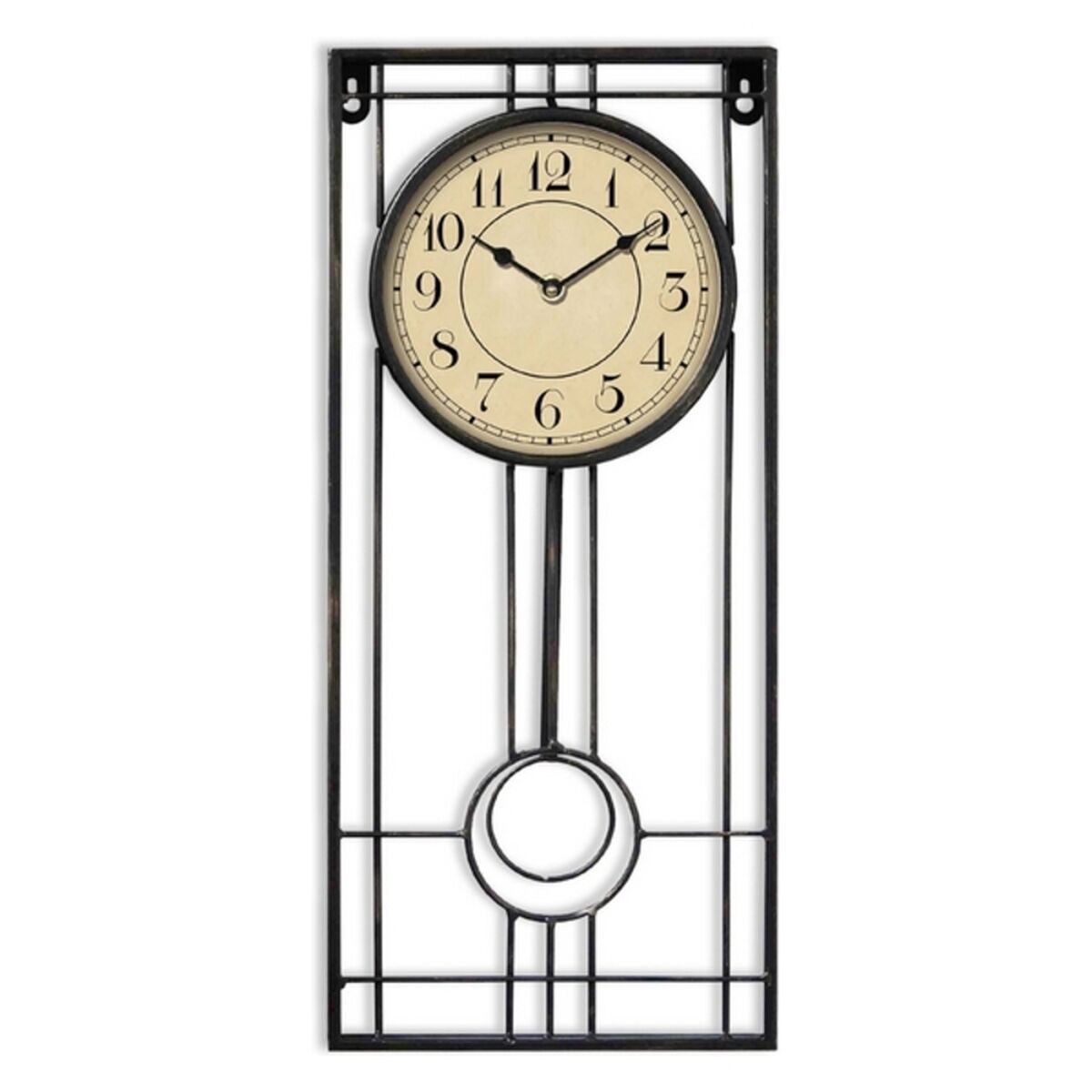 Wanduhr Versa Metall (4,5 x 45 x 20 cm) – LuxeStyle Schweiz