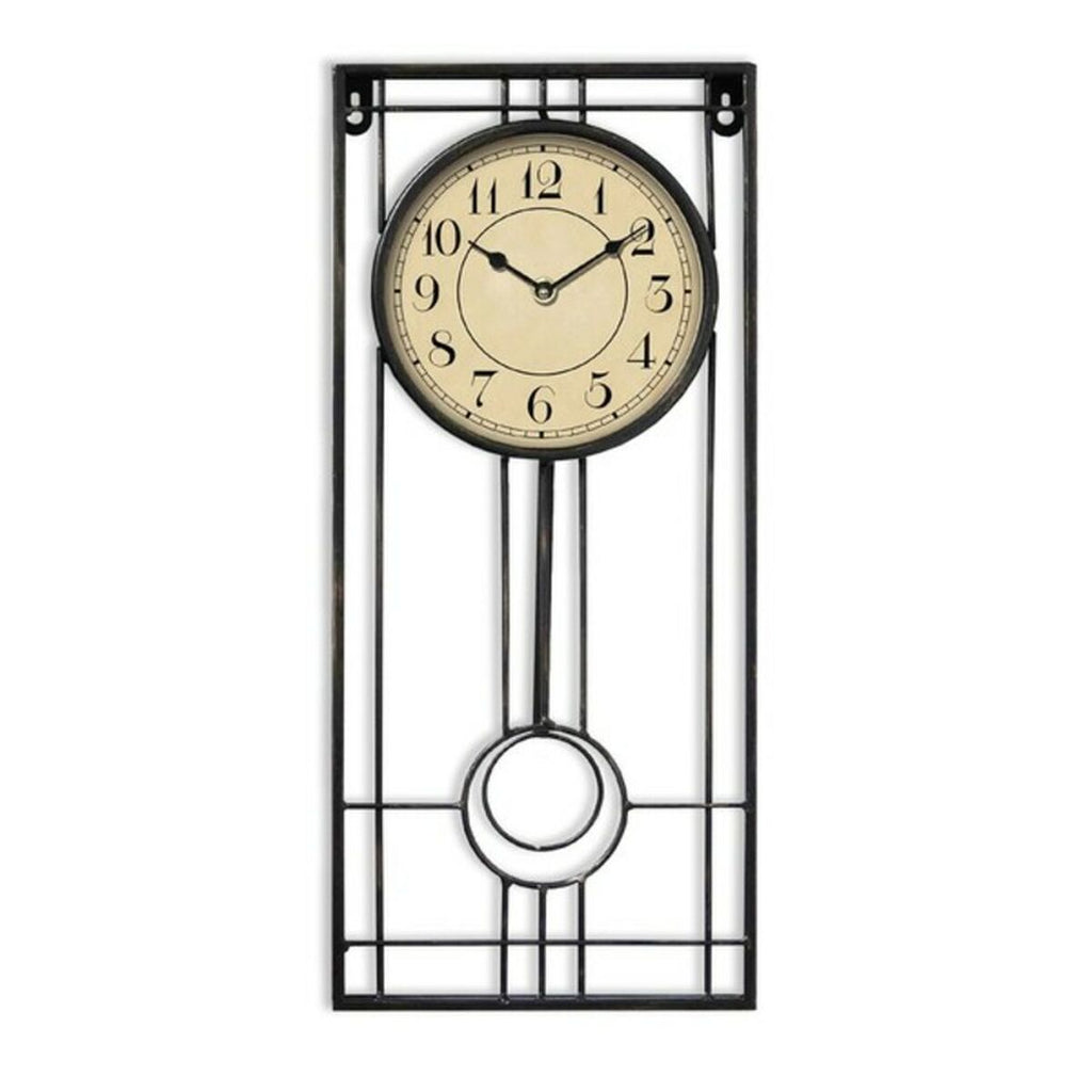 Wanduhr Versa Metall (4,5 x 45 x 20 cm) – LuxeStyle Schweiz