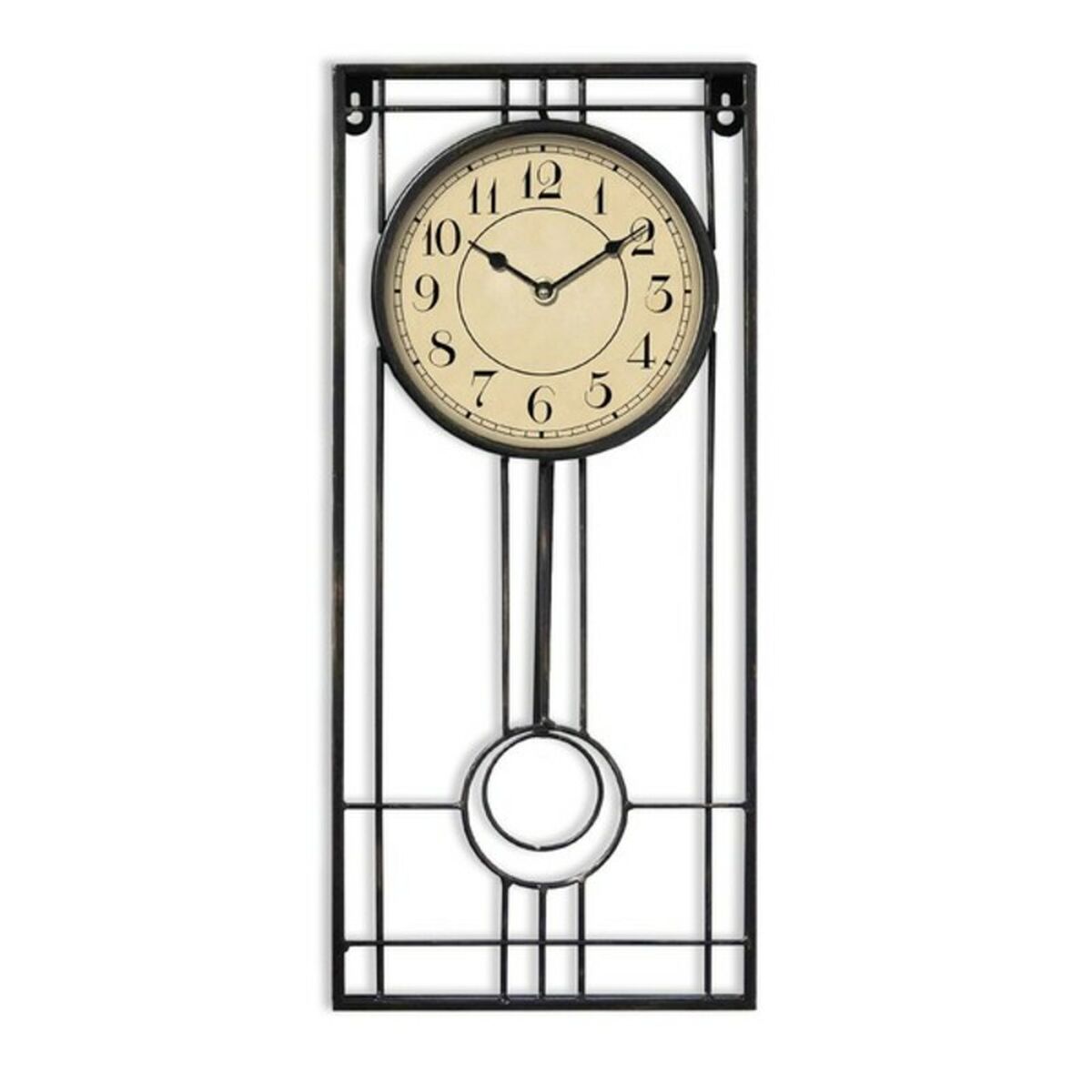 Wanduhr Versa Metall (4,5 x 45 x 20 cm) – LuxeStyle Schweiz