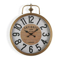 Wanduhr Versa Antiques Metall (6 x 60 x 48 cm) – LuxeStyle Schweiz