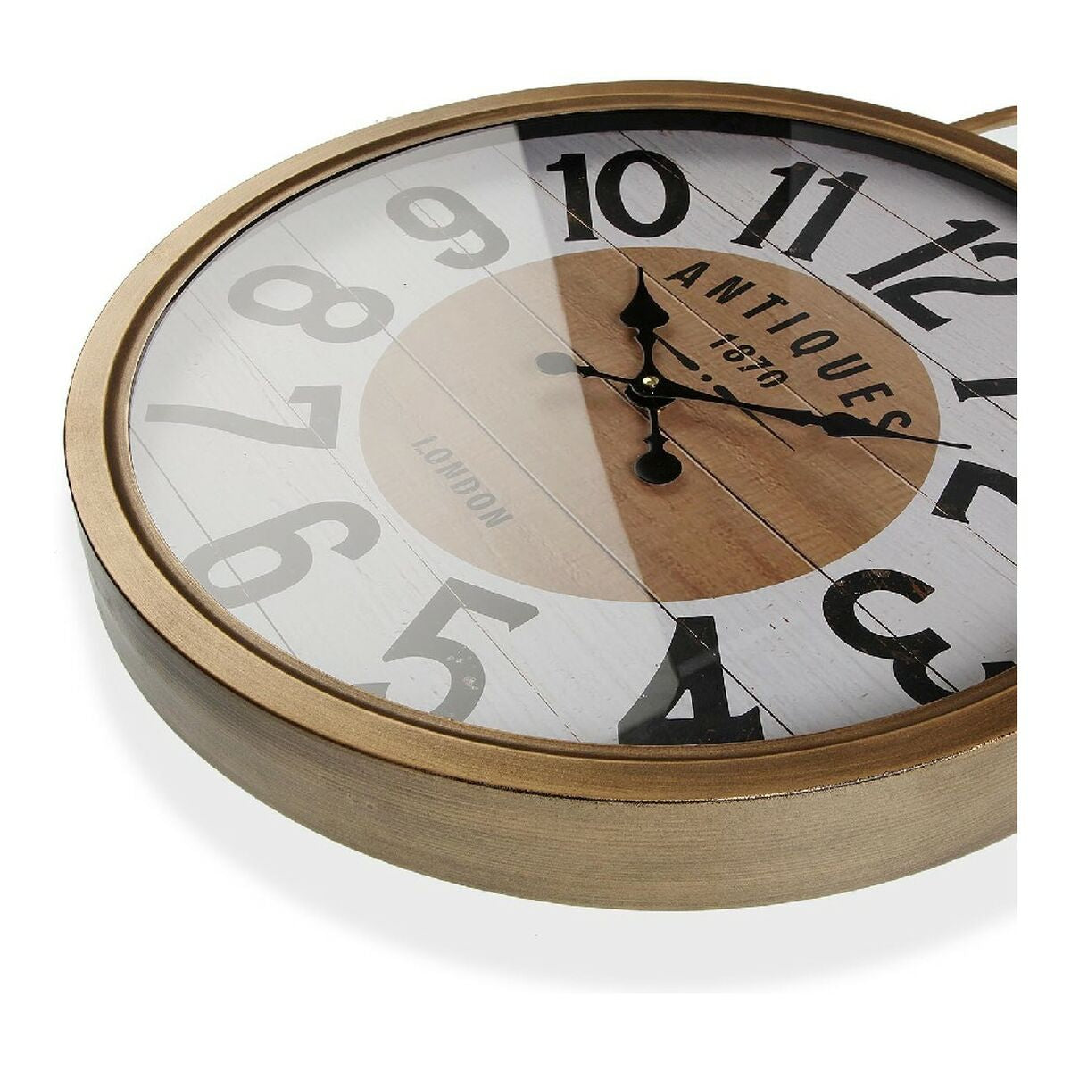 Wanduhr Versa Antiques Metall (6 x 60 x 48 cm) – LuxeStyle Schweiz