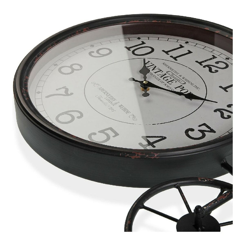 Wanduhr Versa Bicycle Metall (6 x 60 x 50 cm) – LuxeStyle Schweiz