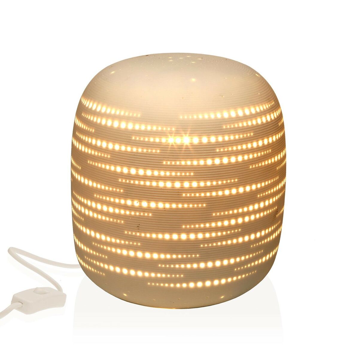 Stein-Porzellan Tischlampe – Natürlicher Charme für Ihr Heim.
