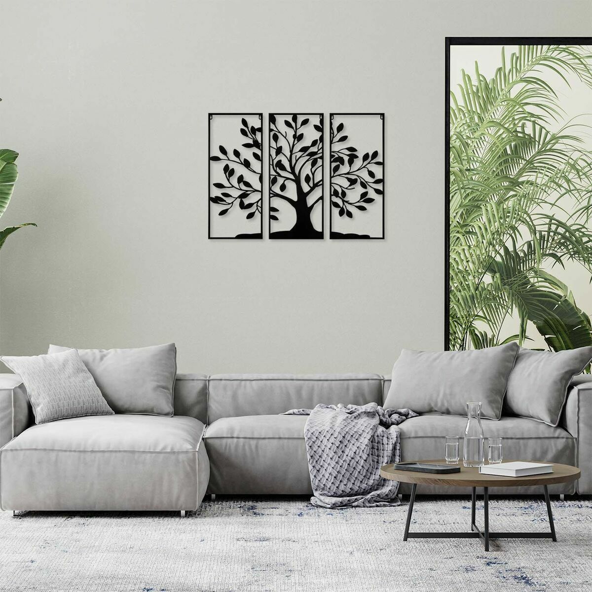 Wanddekoration Versa Bunt Vintage