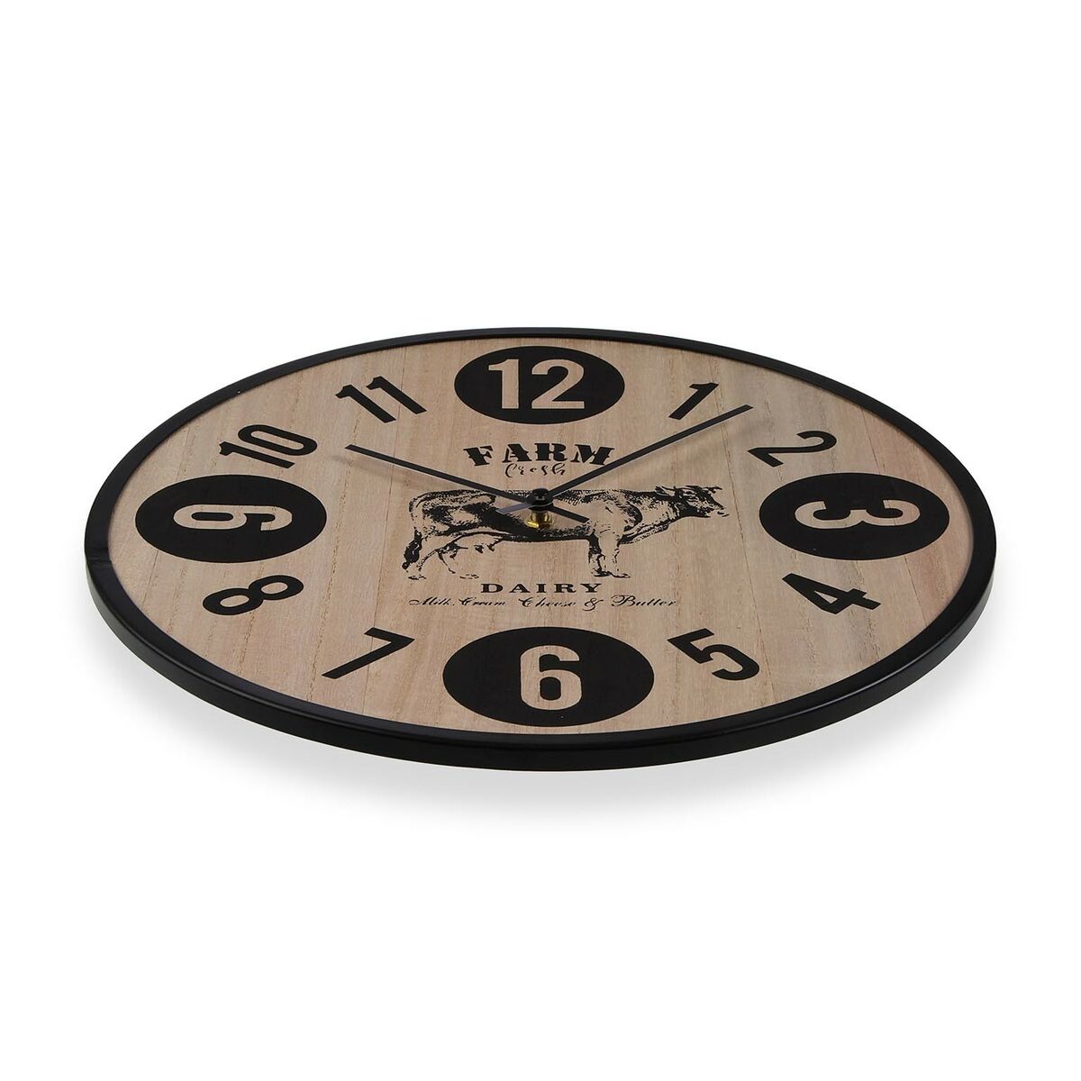 Wanduhr Versa Farm Metall 4 x 40 x 40 cm