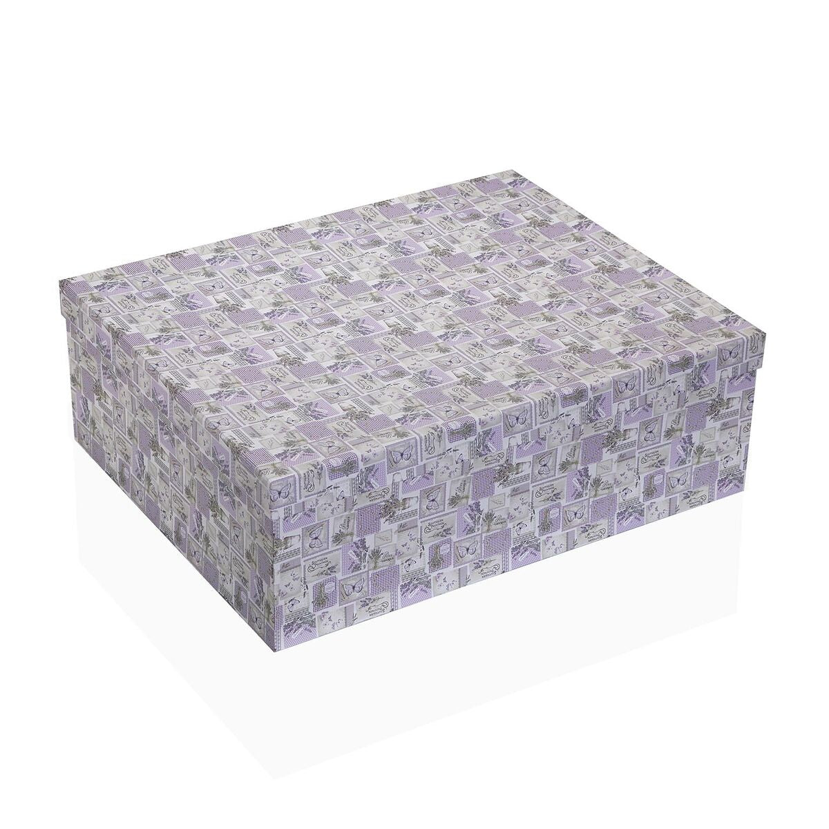Deko-Boxen-Set «Versa» Lavendel (15-teilig)
