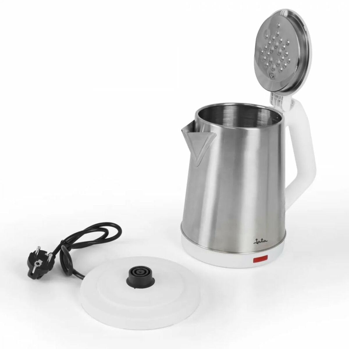 Wasserkocher JATA JEHA1723 Weiß Stahl Edelstahl 1500 W