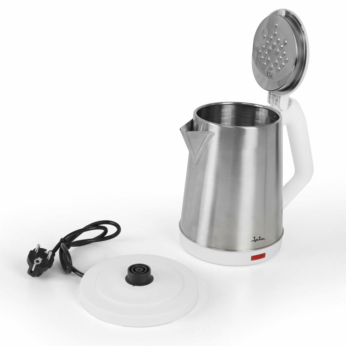 Wasserkocher JATA JEHA1723 Weiß Stahl Edelstahl 1500 W