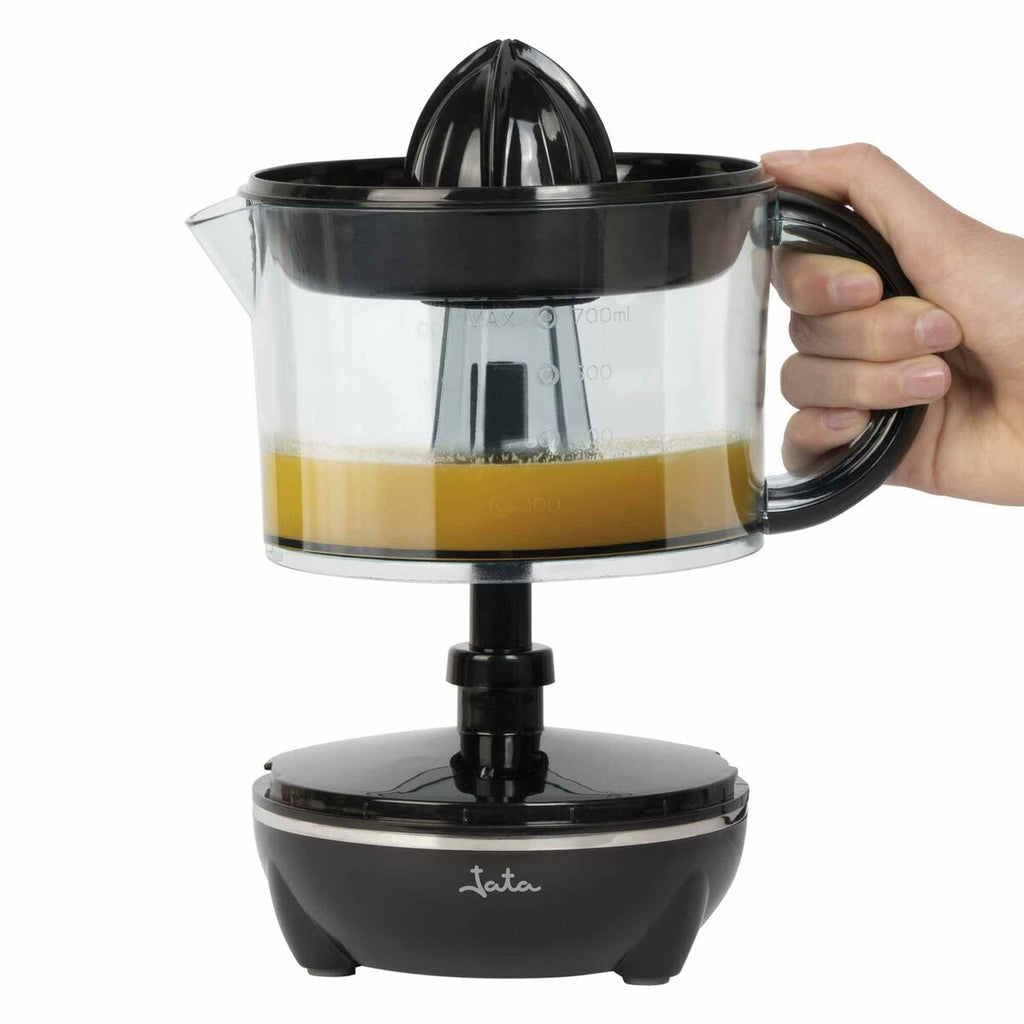 Elektrischer Entsafter JATA JEEX1423 Schwarz Durchsichtig 40 W 700 ml
