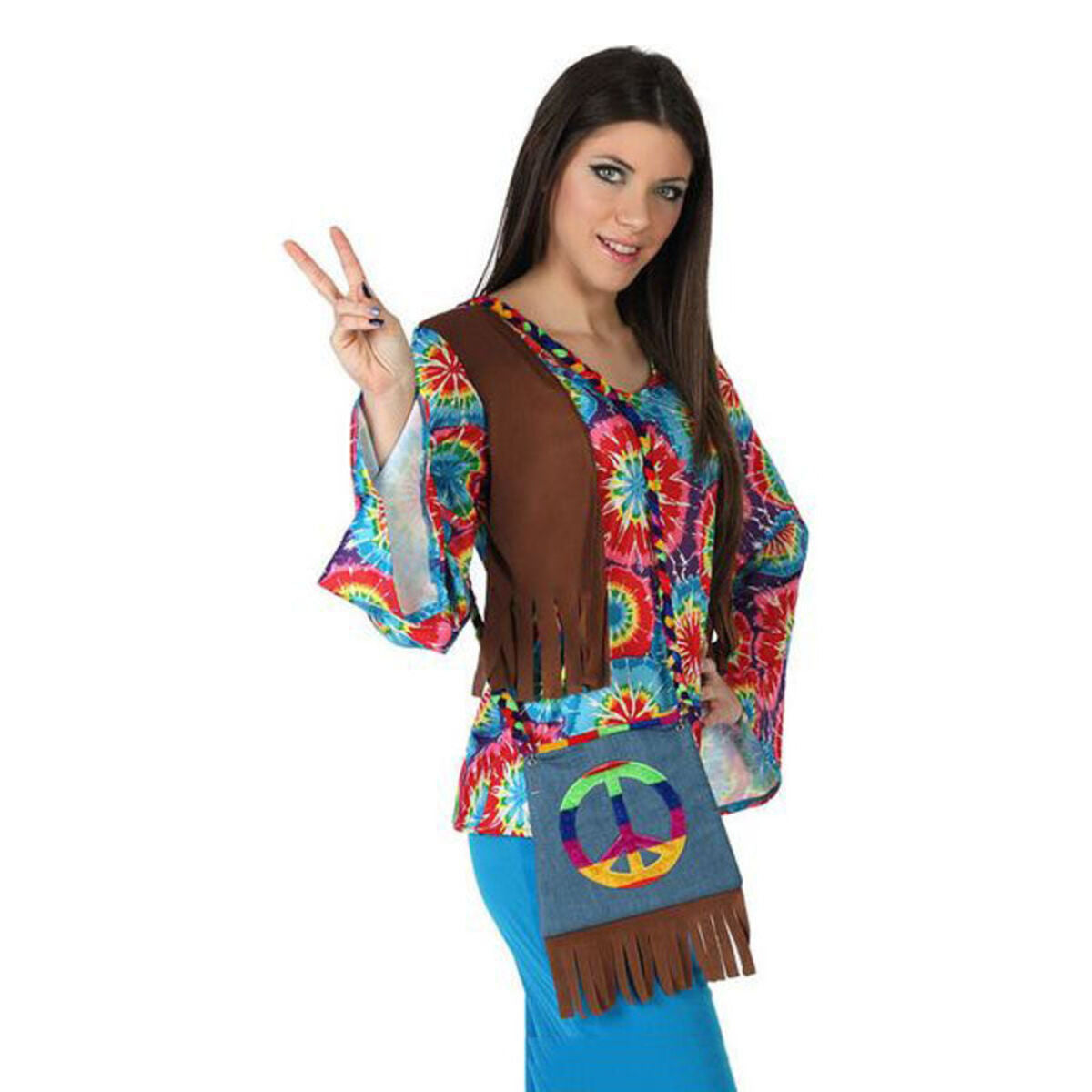 Hippie Handtasche (19 x 18 cm)