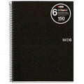 Notizbuch Miquelrius Mikroperforiert Schwarz A5 (5 Stück) – LuxeStyle Schweiz