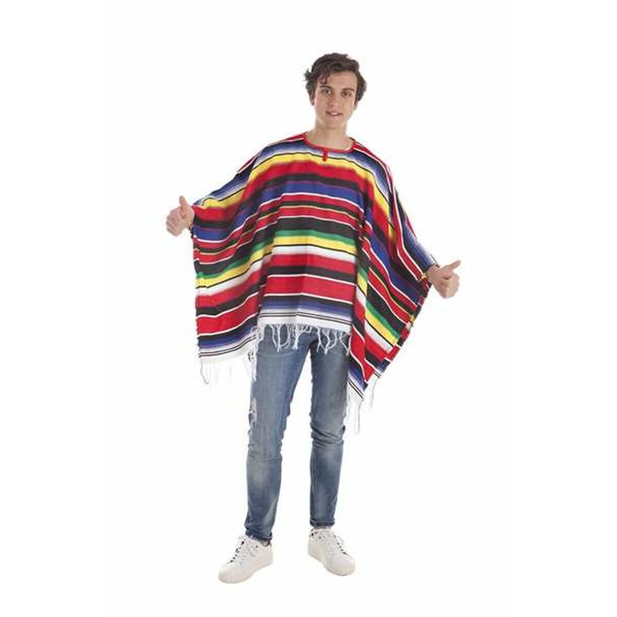 Poncho-Kostüm «Monterrey» Erwachsene