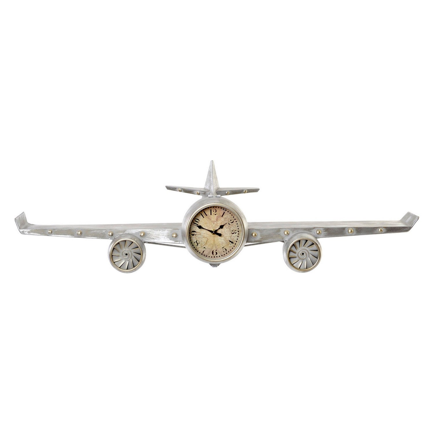 Flugzeug Wanduhr: Zeit für Abenteuer an deiner Wand. – Ansicht 2