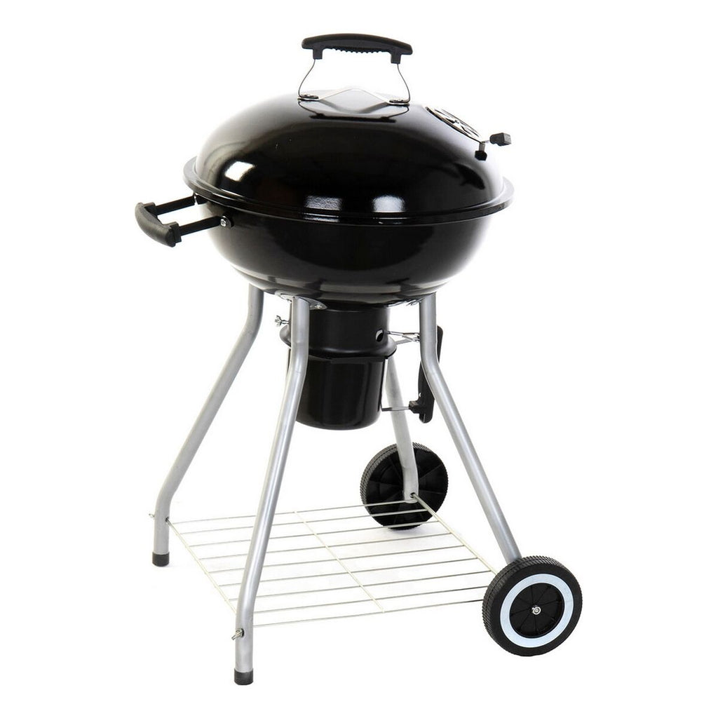 Mobiler Holzkohlegrill mit Deckel – Grillen leicht gemacht