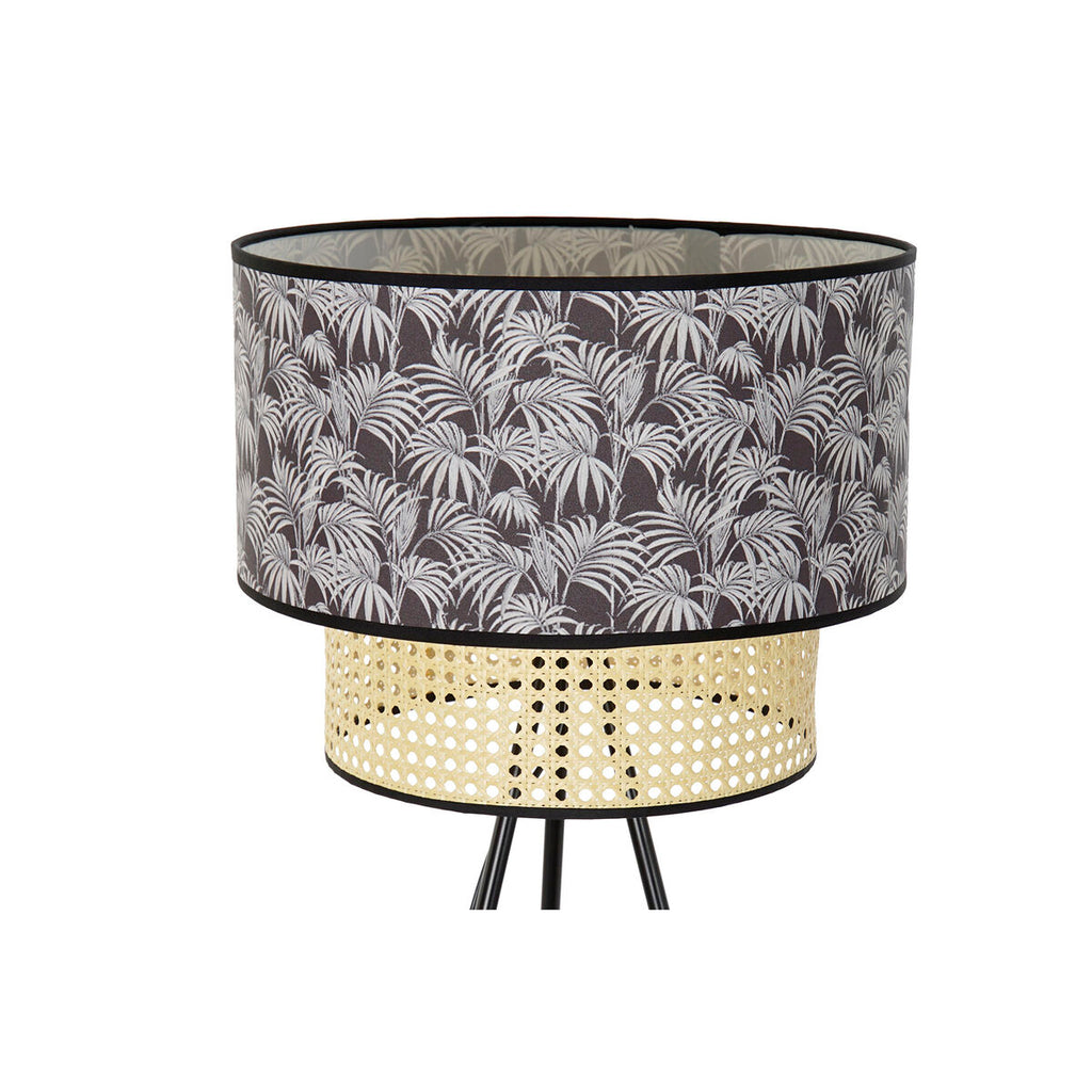 Exotische Palmen Stehlampe – Kolonialer Stil, warmes Licht.