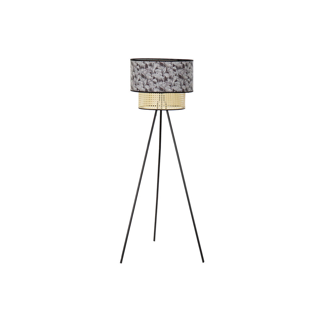 Exotische Palmen Stehlampe – Kolonialer Stil, warmes Licht.