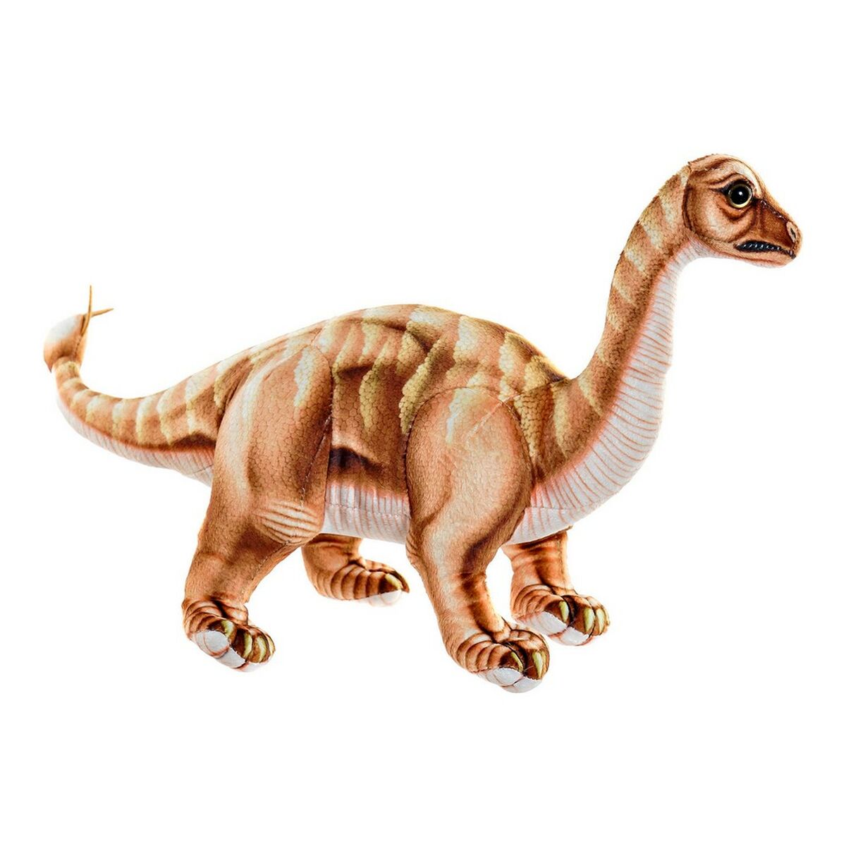 Plüschtier DKD Home Decor Braun Aluminium Für Kinder Dinosaurier