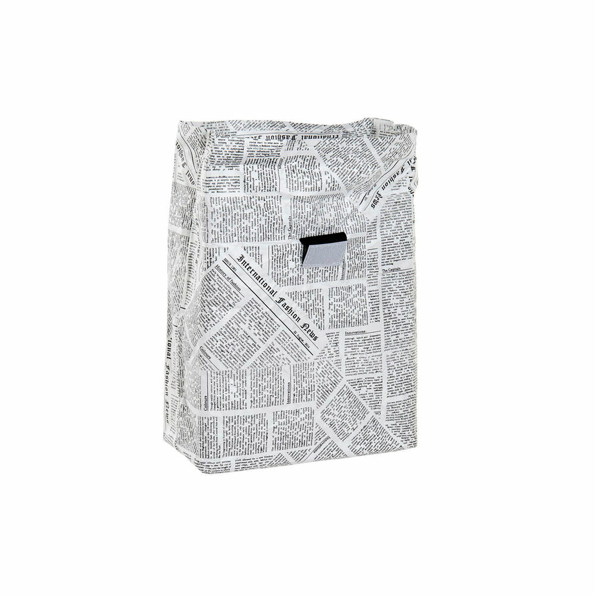 Kühltasche Weiss-Schwarz – Ideal für frische Mahlzeiten.
