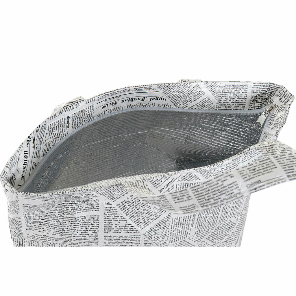 Kühltasche Weiss-Schwarz – Hält Getränke & Snacks frisch.