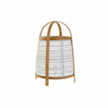 Tischlampe DKD Home Decor Weiß natürlich Bambus 40 W 220 V 32 x 32 x