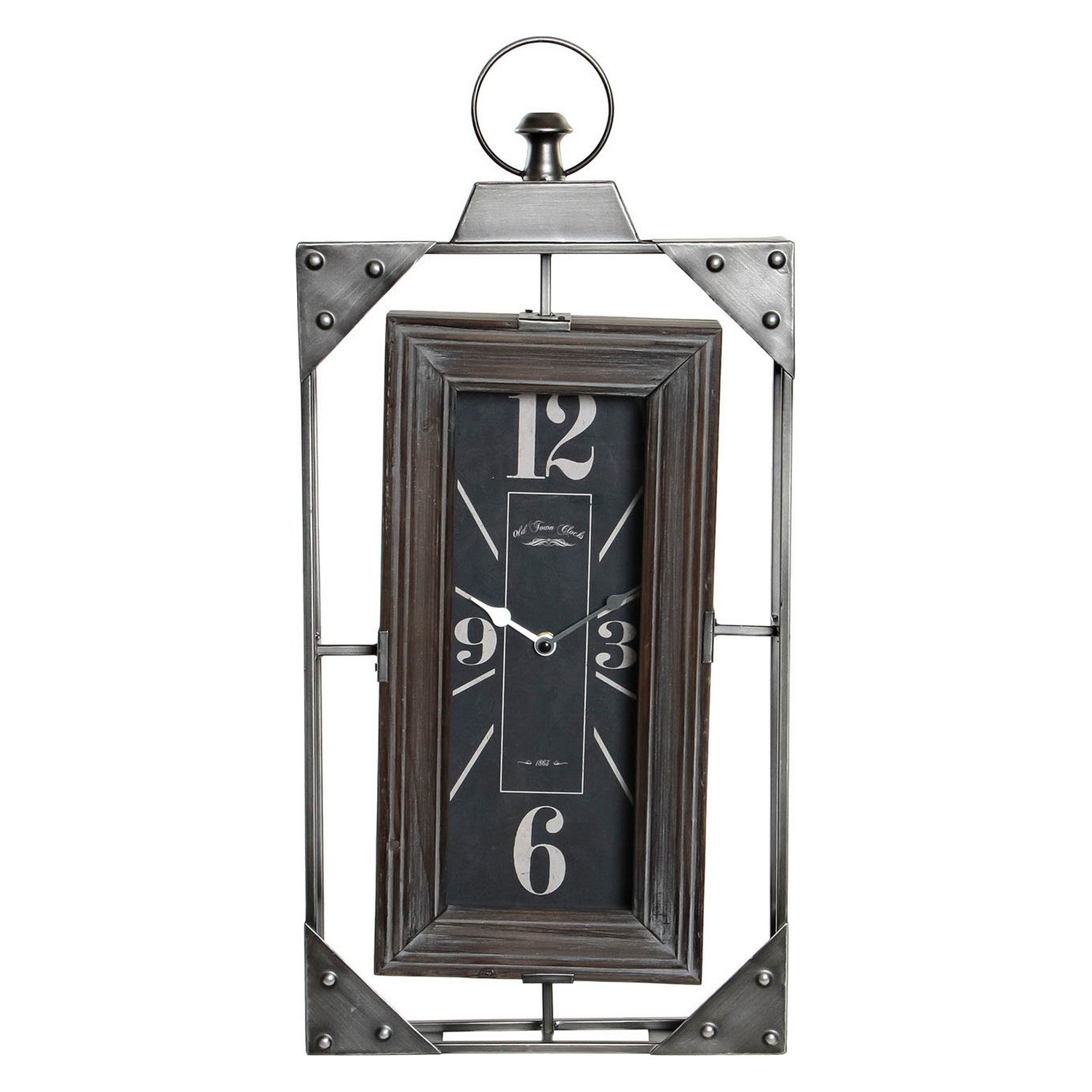 Stilvolle Wanduhr – Loft-Charme für dein Zuhause – Ansicht 2