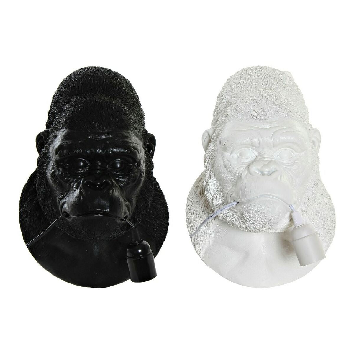 2er Set Gorilla Wandleuchten – Einzigartiger Blickfang