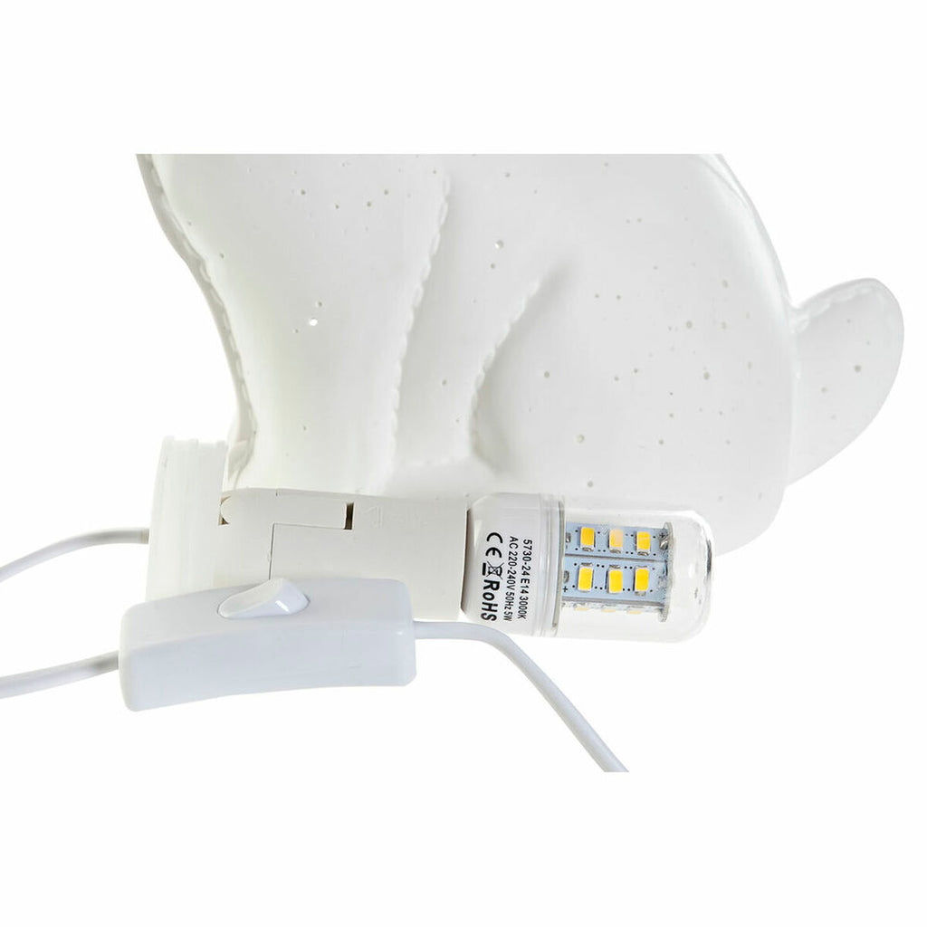 Weiße Porzellan-Tischlampe – Dezentes Licht für jeden Raum