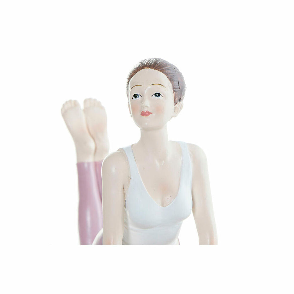 Rosa Yoga Figur: Scandi-Flair für entspannte Momente.