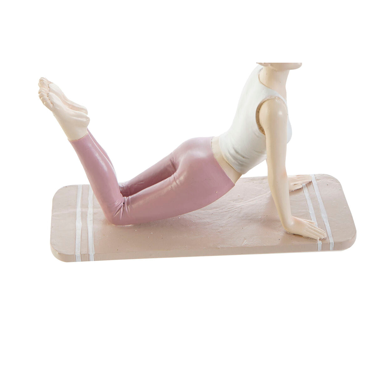 Rosa Yoga Figur: Scandi-Flair für entspannte Momente.