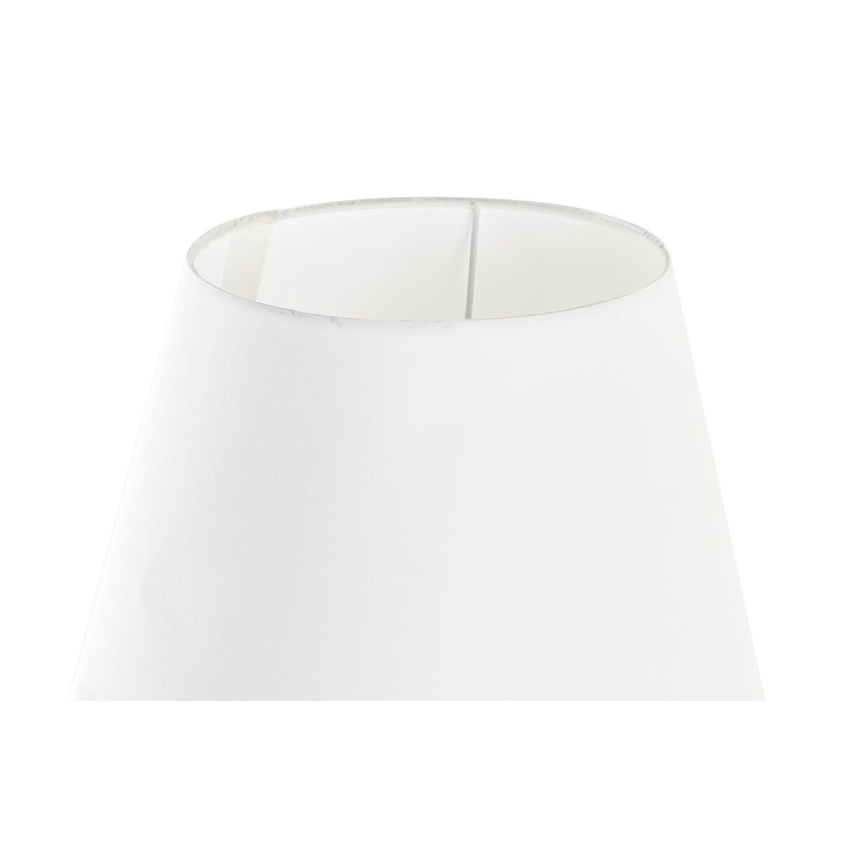Tischlampe DKD Home Decor Gold Weiß Harz 220 V 50 W (30 x 30 x 61 cm)