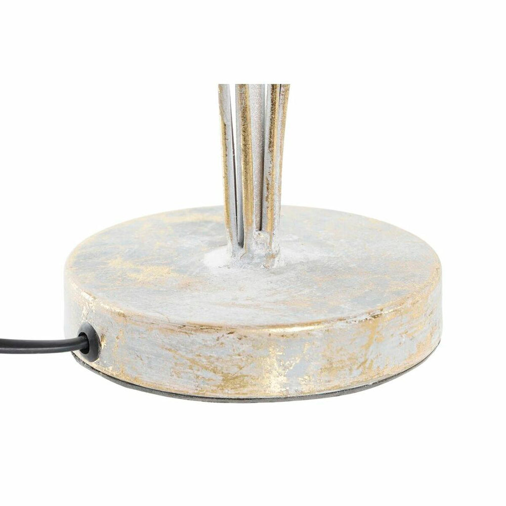 Tischlampe DKD Home Decor Grau Metall 42 x 42 x 47 cm