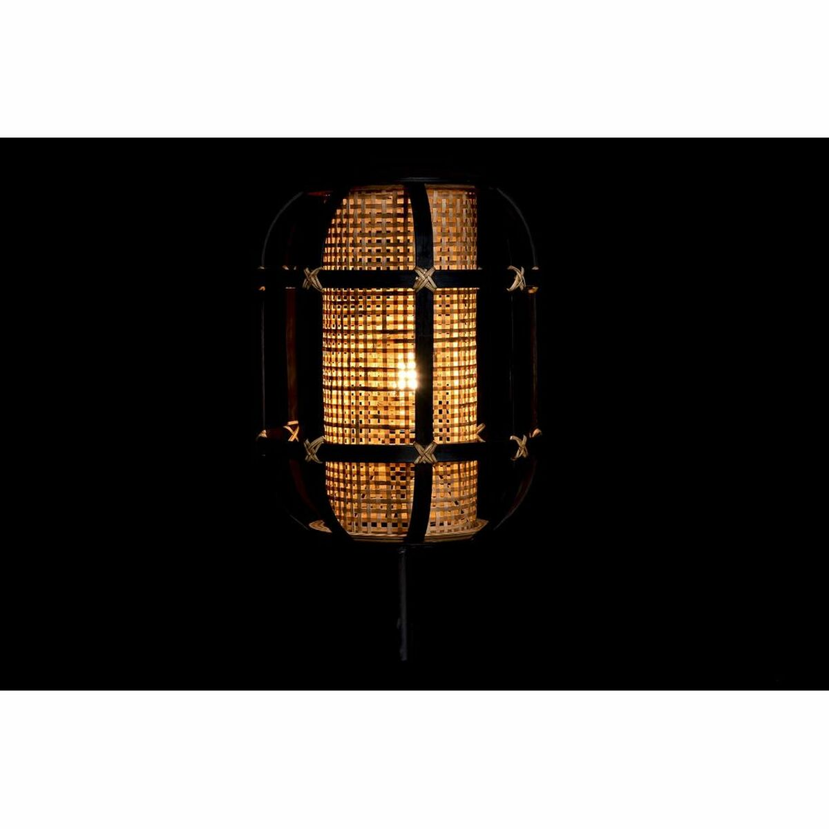 Tischlampe DKD Home Decor Schwarz Braun Kolonial 220 V 50 W (31 x 31 x