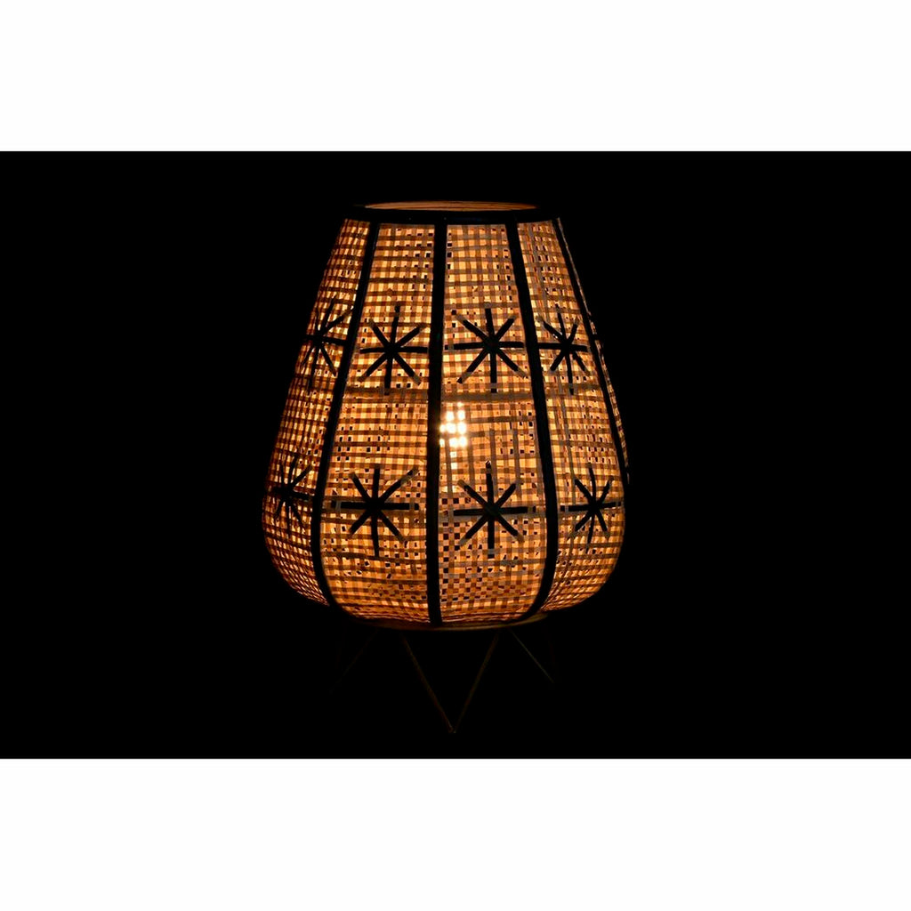 Tischlampe DKD Home Decor Schwarz Metall Braun 220 V 50 W 37 x 37 x 47