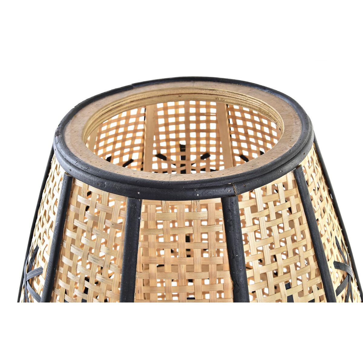 Tischlampe DKD Home Decor Schwarz Metall Braun 220 V 50 W 37 x 37 x 47